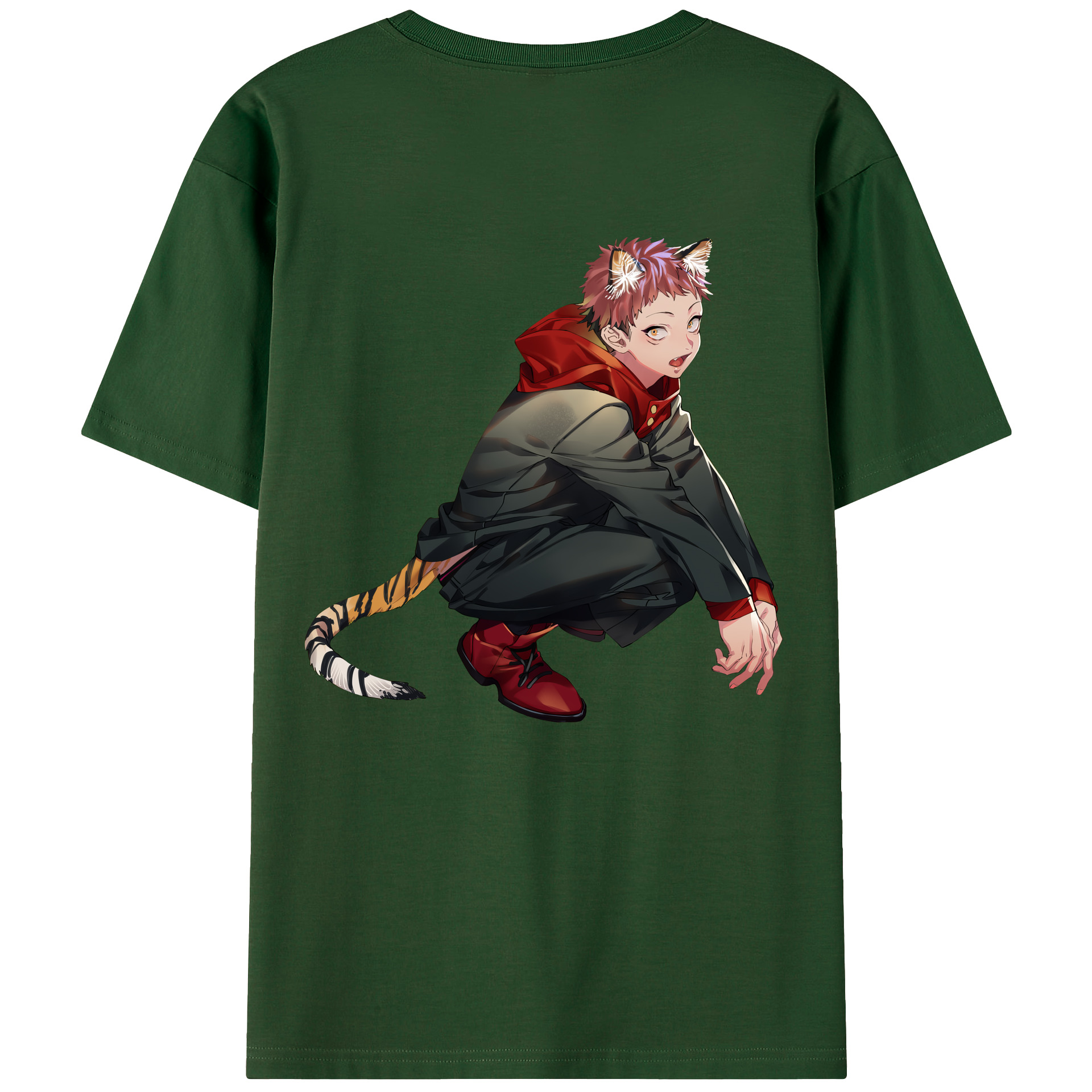 （画像用） 呪術廻戦 Jujutsu Kaisen 綿100％半袖Tシャツ（背面プリント）